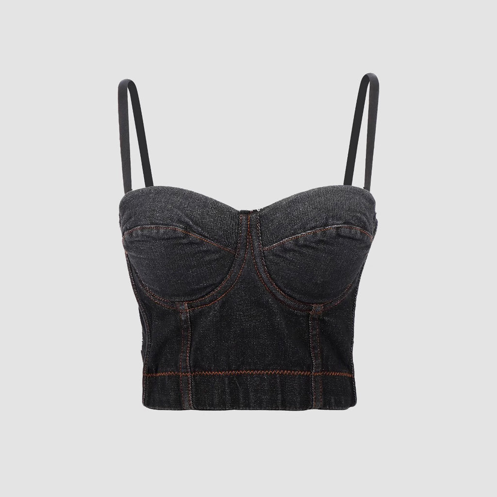 Women's Fitted Sexy Backless Inner Wear Bralette Outerwear
