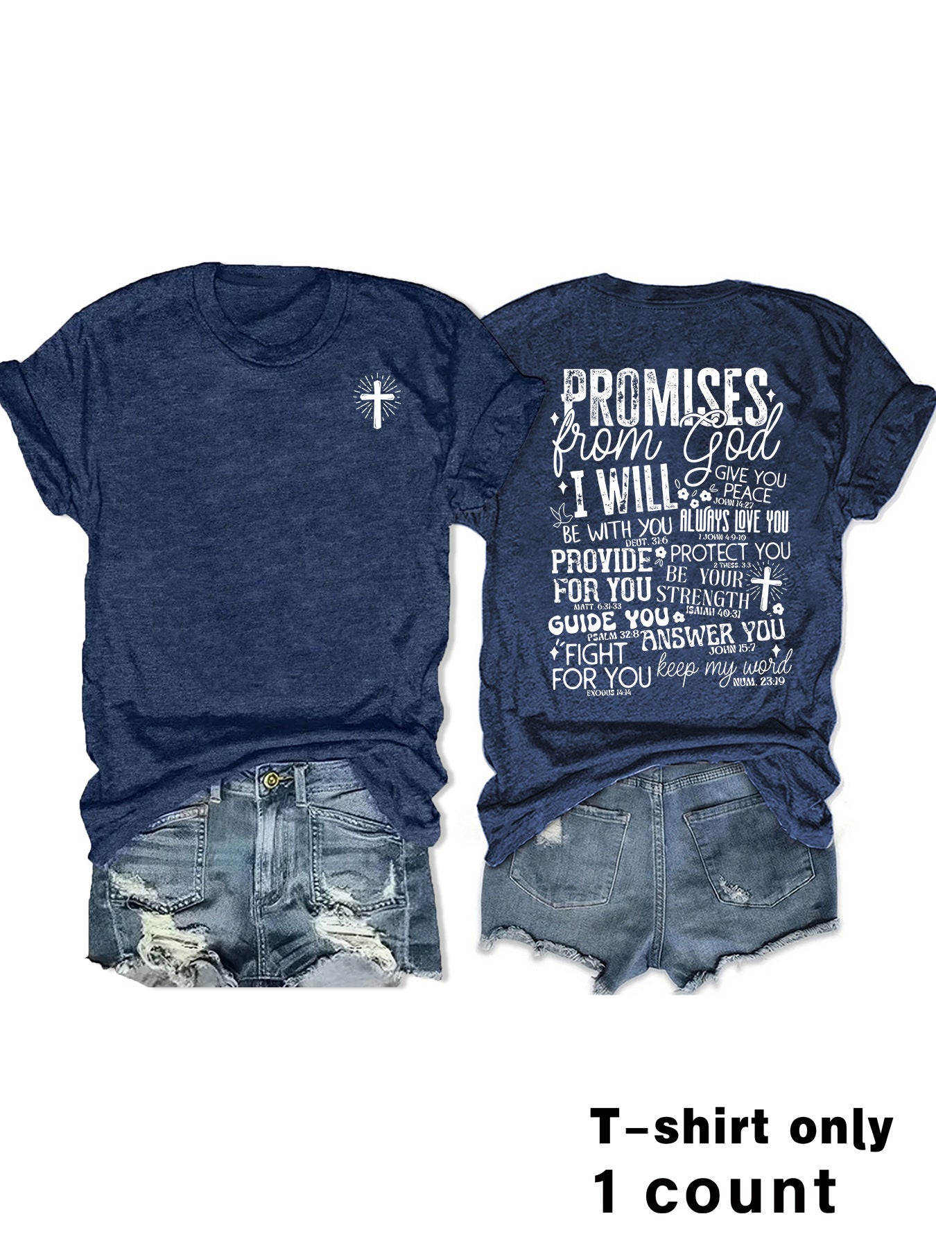 PROMISE from God Printed T-shirt