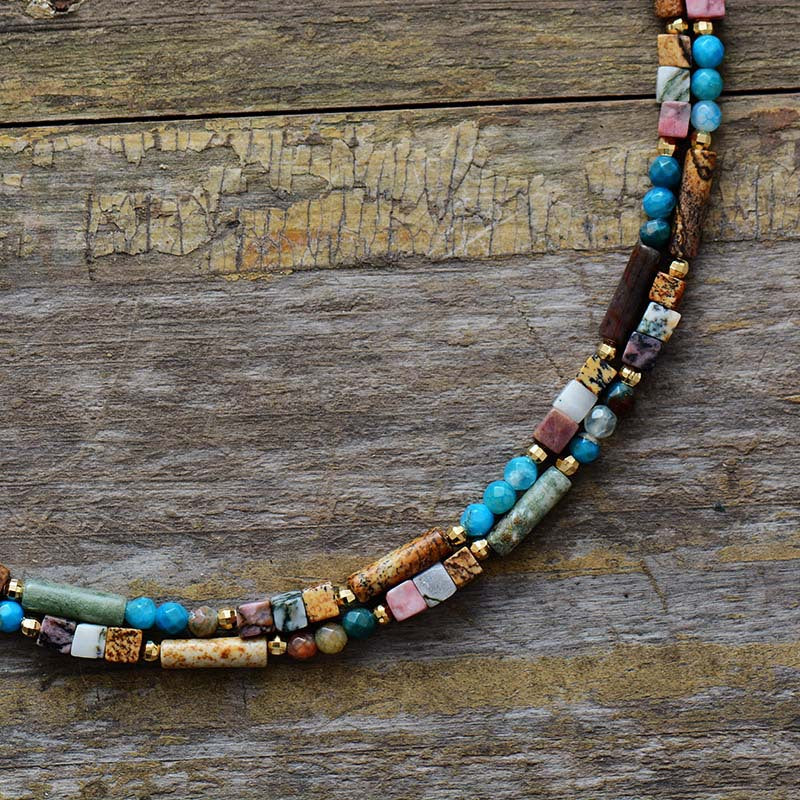 Fashionable French-style Short Neck Scarf Choker Necklace