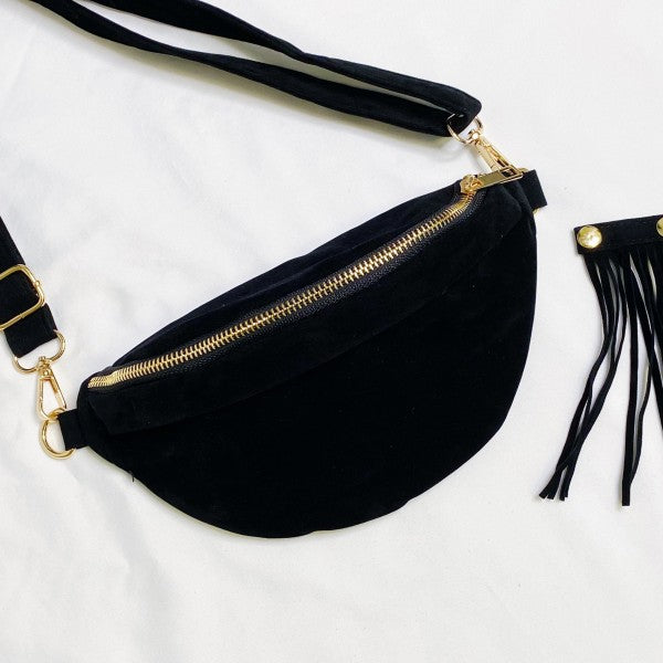 Fringed Or Not Sling Bag – Convertible Western Sling