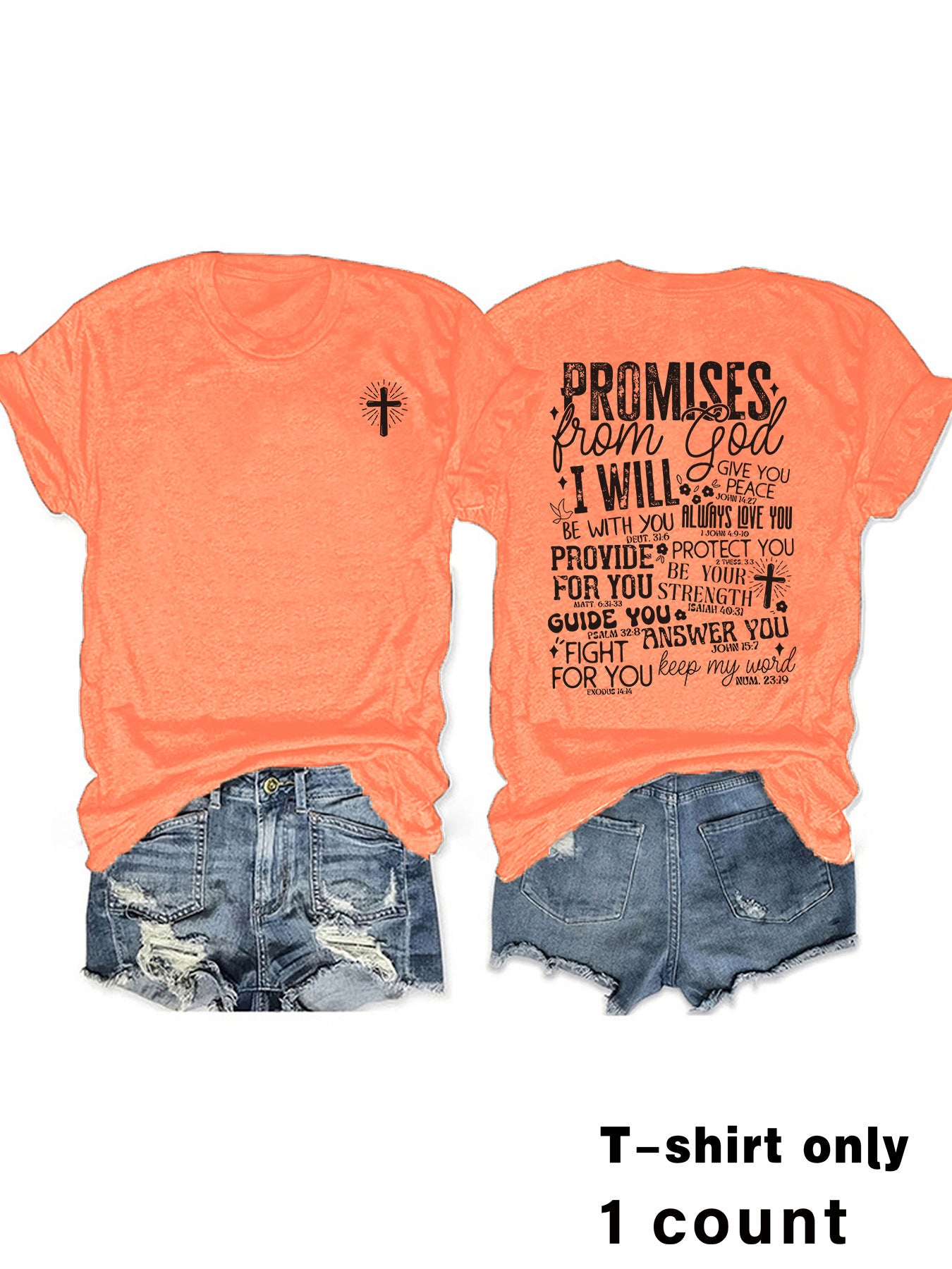 PROMISE from God Printed T-shirt
