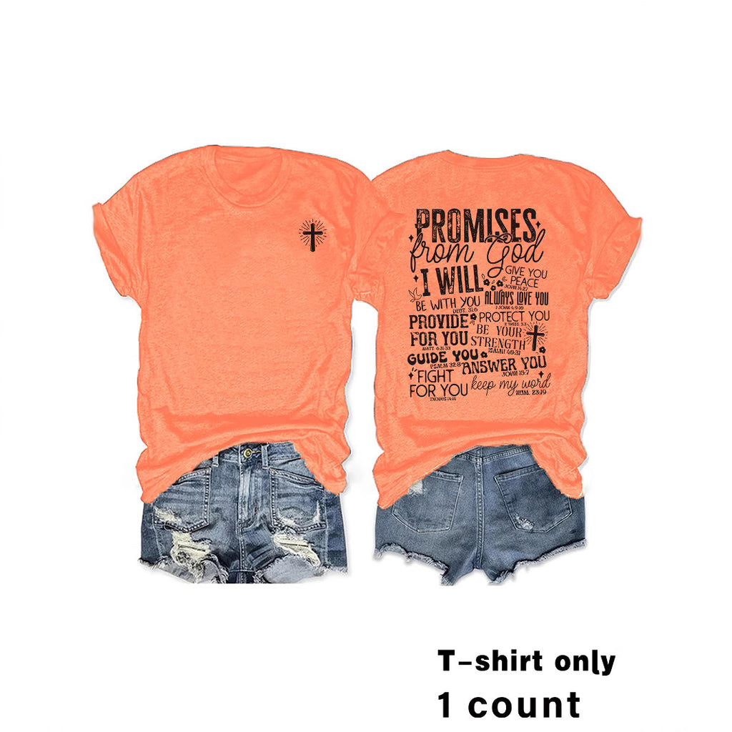 PROMISE from God Printed T-shirt