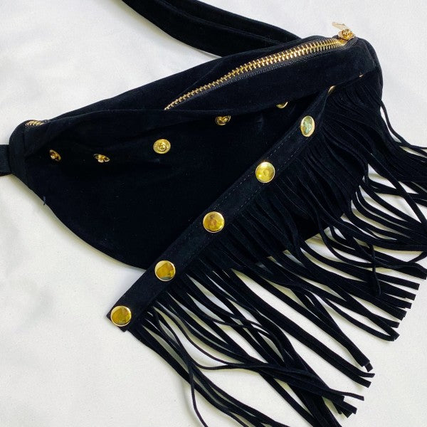 Fringed Or Not Sling Bag – Convertible Western Sling