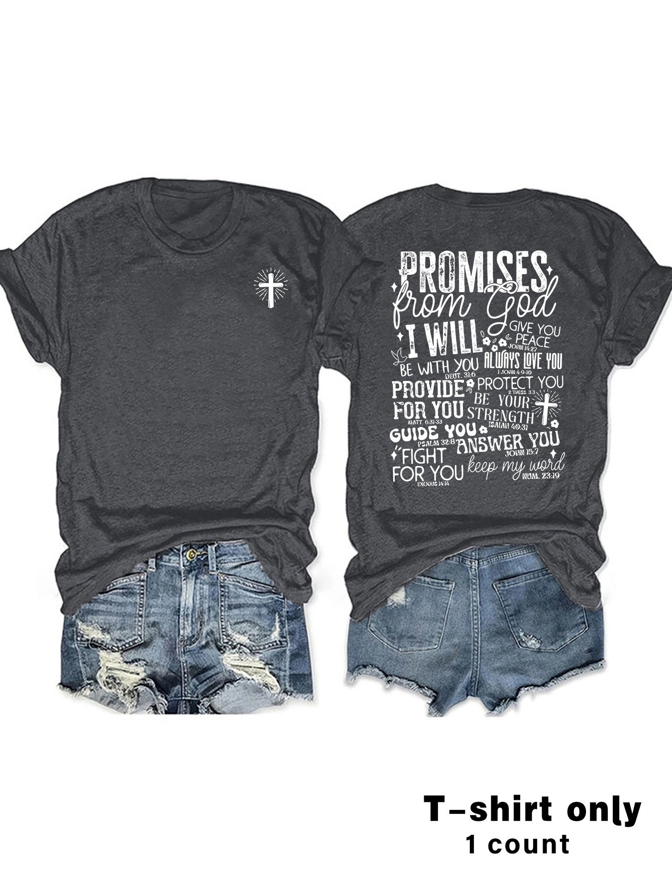 PROMISE from God Printed T-shirt