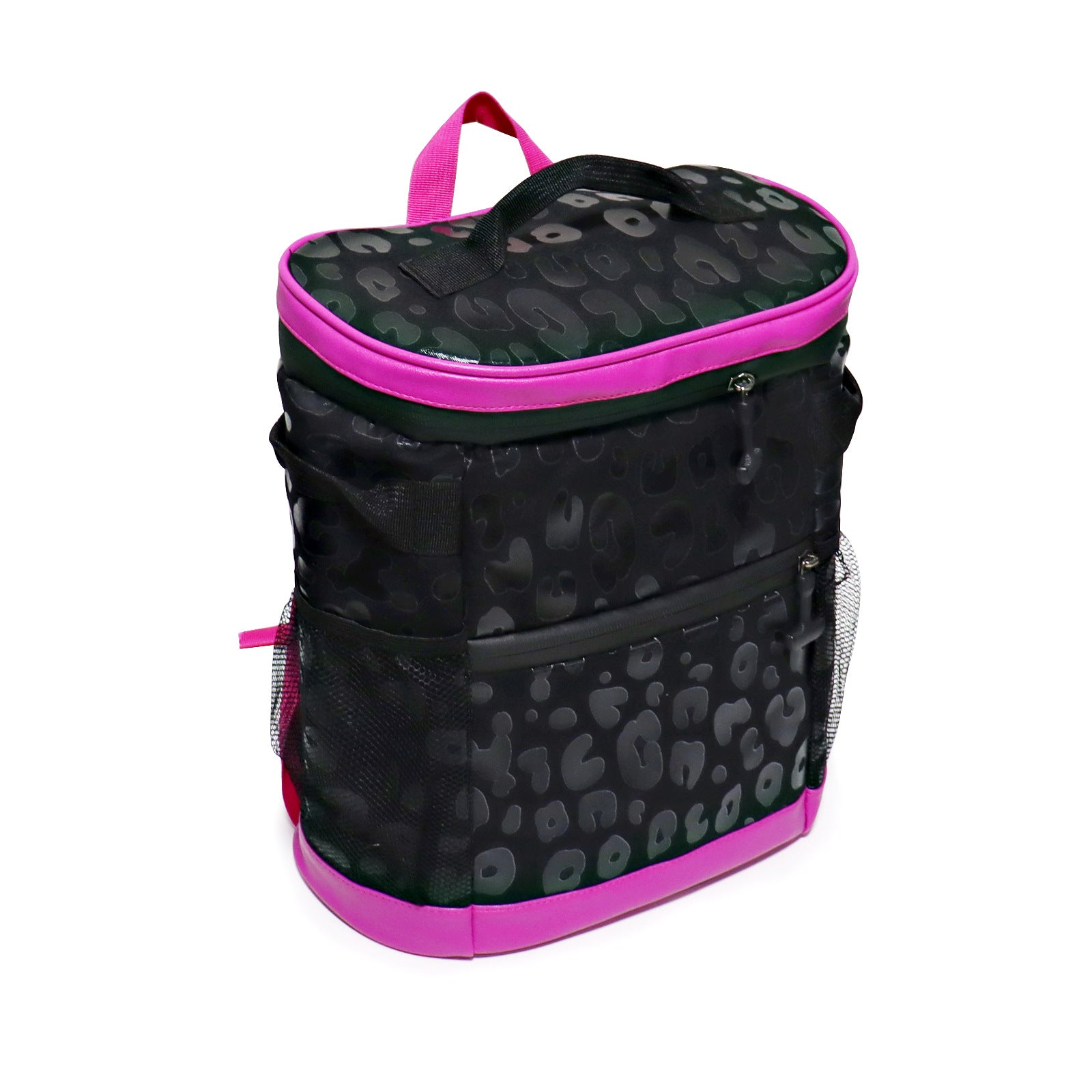 Nylon Insulated Double Shoulder Leopard Print Cow Print Large Capacity Double Shoulder Ice Pack