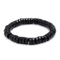 Wooden bead bracelet