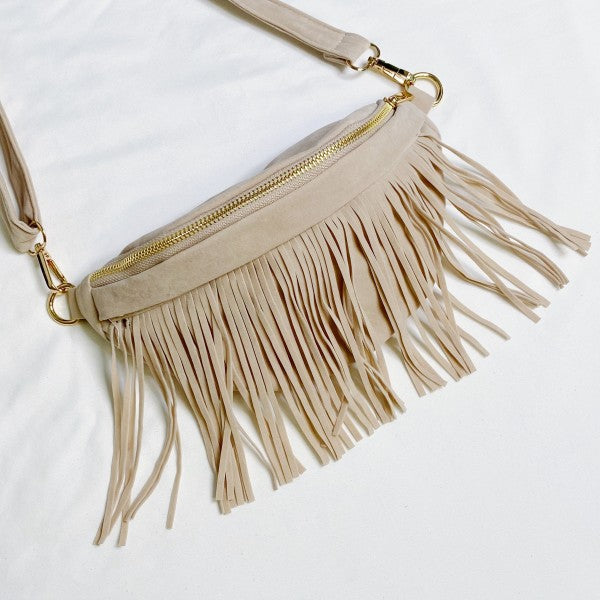 Fringed Or Not Sling Bag – Convertible Western Sling