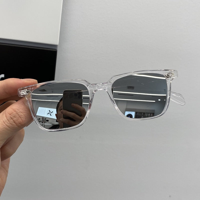 Small boxy sunglasses, trendy women's personalized retro sunglasses