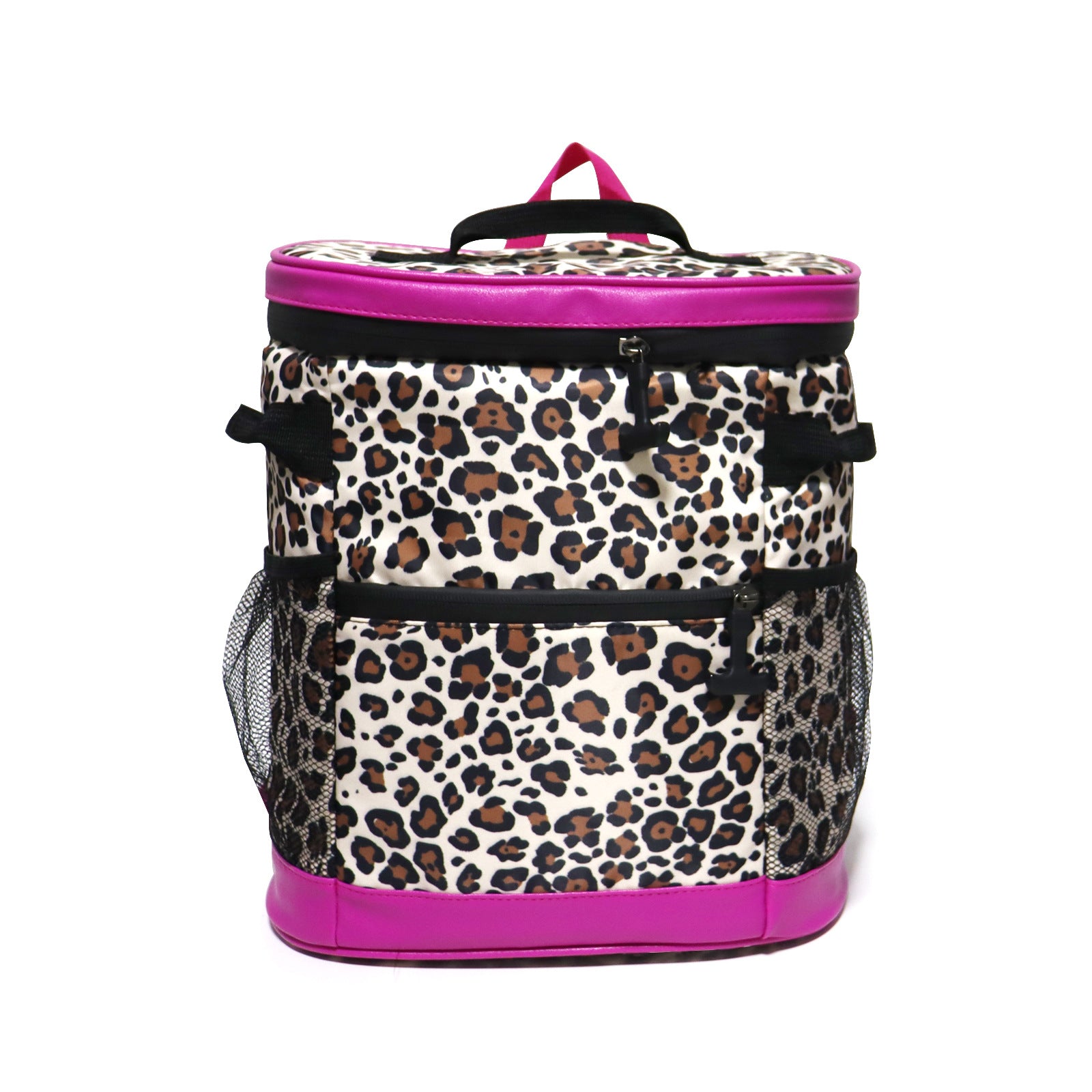 Nylon Insulated Double Shoulder Leopard Print Cow Print Large Capacity Double Shoulder Ice Pack