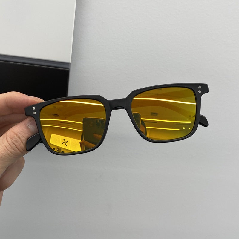 Small boxy sunglasses, trendy women's personalized retro sunglasses