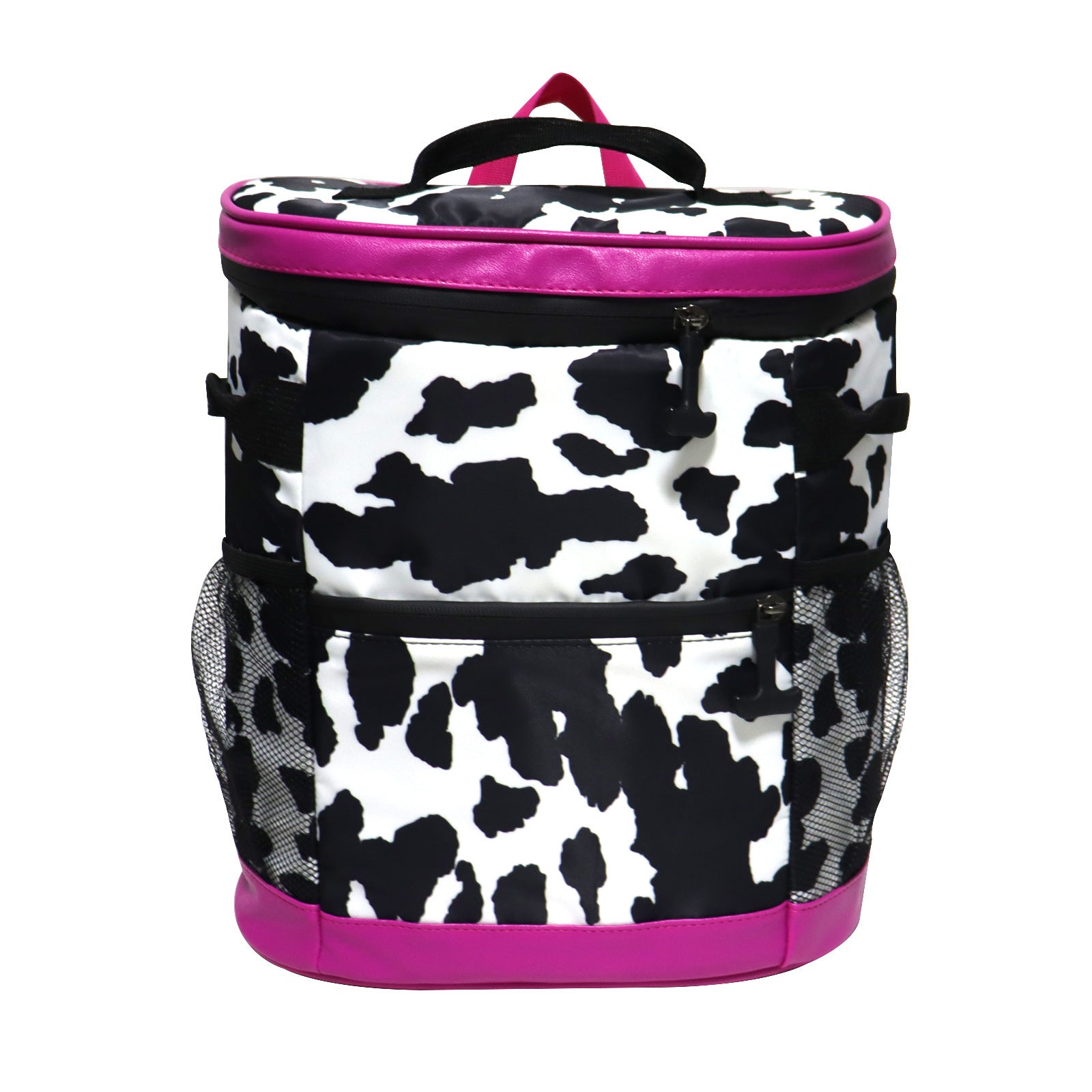 Nylon Insulated Double Shoulder Leopard Print Cow Print Large Capacity Double Shoulder Ice Pack