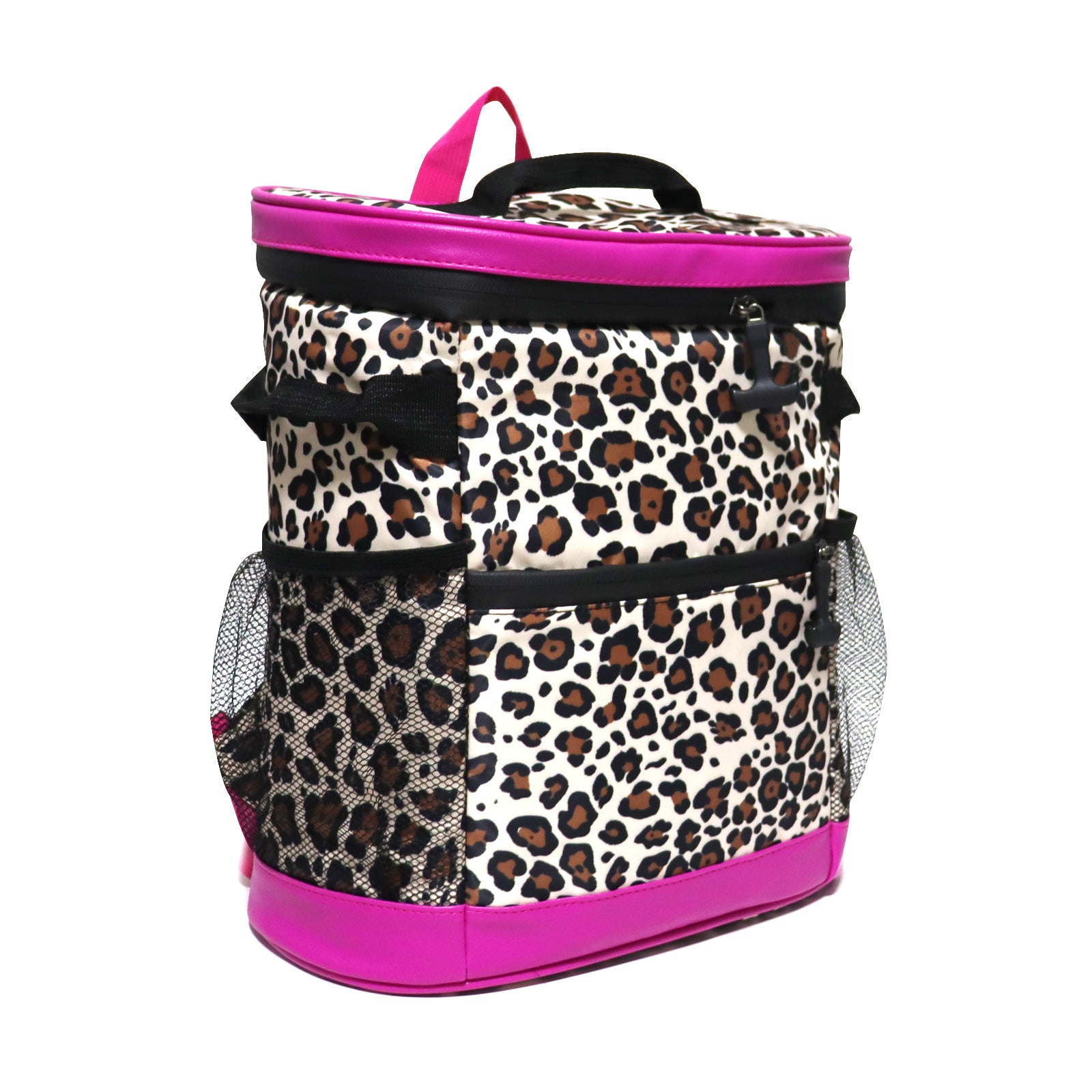 Nylon Insulated Double Shoulder Leopard Print Cow Print Large Capacity Double Shoulder Ice Pack