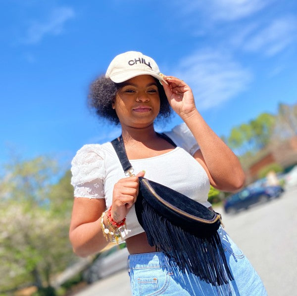 Fringed Or Not Sling Bag – Convertible Western Sling