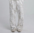 Autumn Winter Two Piece Sets Women Camouflage Hoodie Maple Leaf Print Sweatshirt Suit Sports Hoodie Sportswear