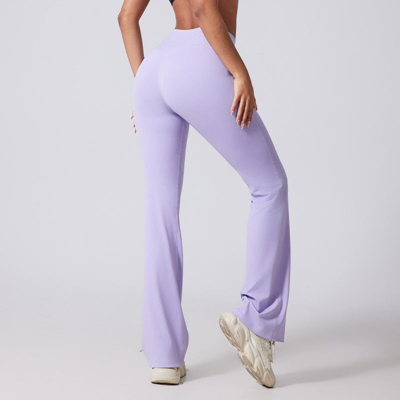 Women's Wide-leg High-waisted Slim-fit Flared Pants