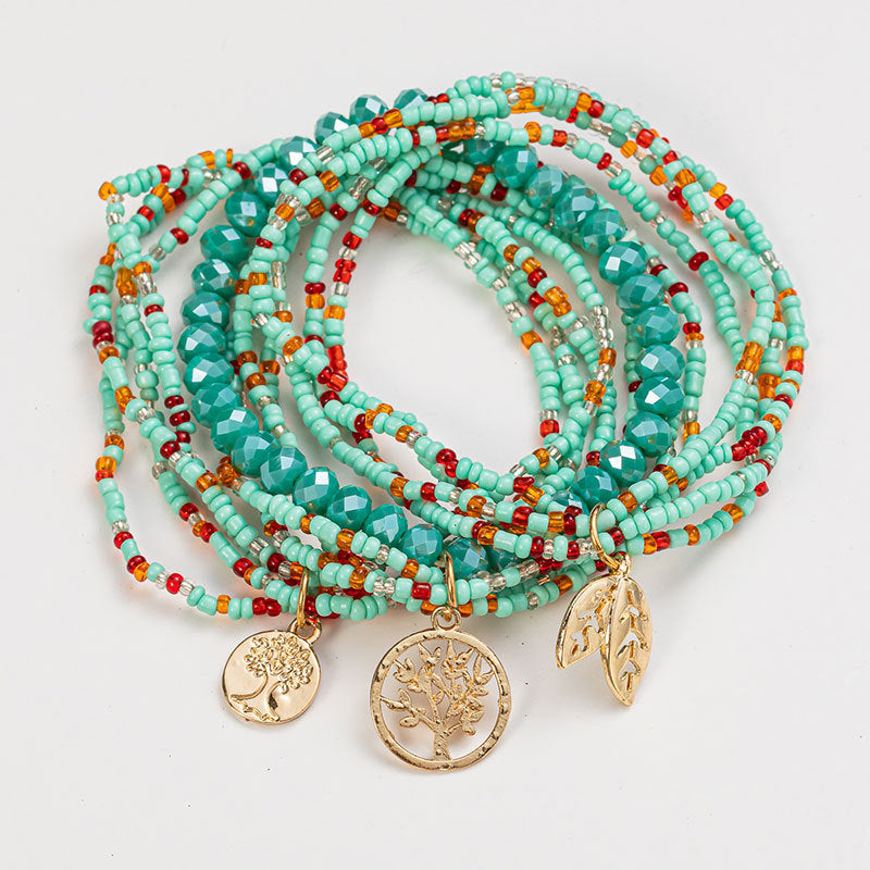 Multilayer Rice Bead Bracelet Bohemian Bracelet Bracelet